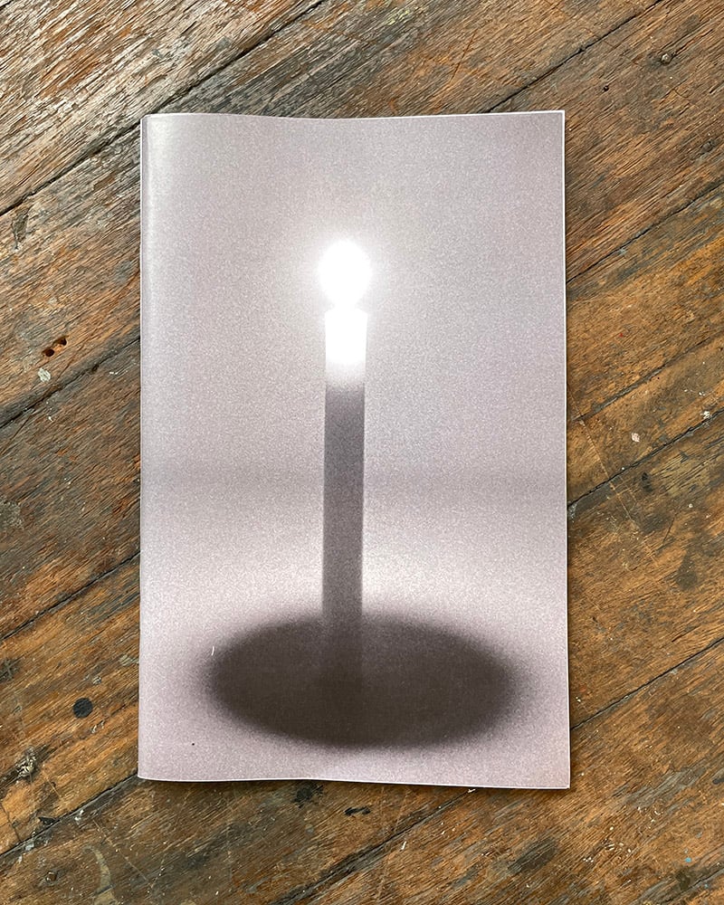Image of Max Berry artist publication 'Energy is Residual'