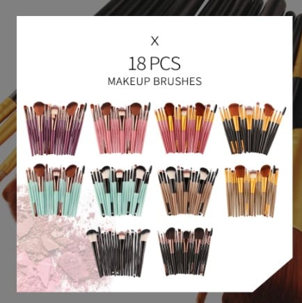 Makeup Brush Tool Set