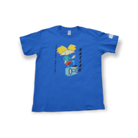 SHEREHE HAITAKI HASIRA BLUE TEE