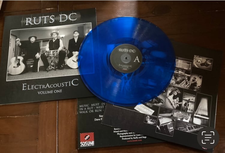 Image of *ElectrAcoustiC Blue Vinyl