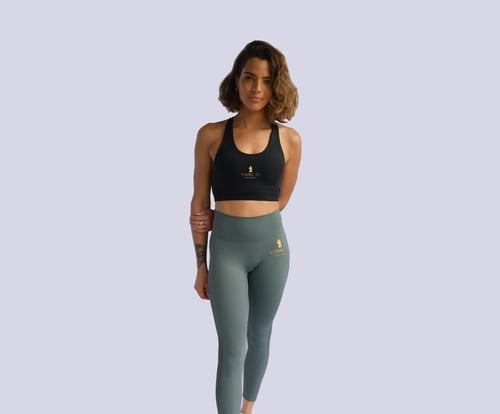 Image of Women Green Leggings