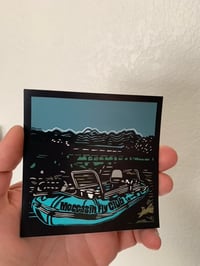 "Drift Boat" sticker