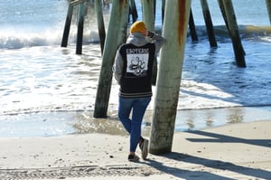 Image of "False Idols" Varsity Jacket
