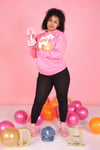  Logo Hoodie Bright Pink