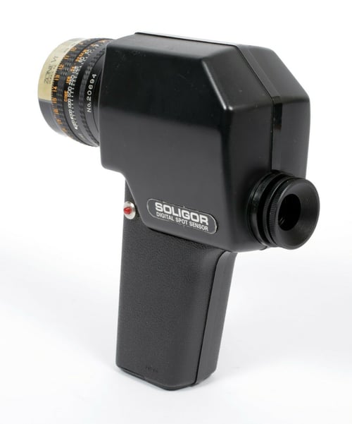 Image of Soligor Digital Spotmeter with Zone VI sticker (Spot Sensor) TESTED