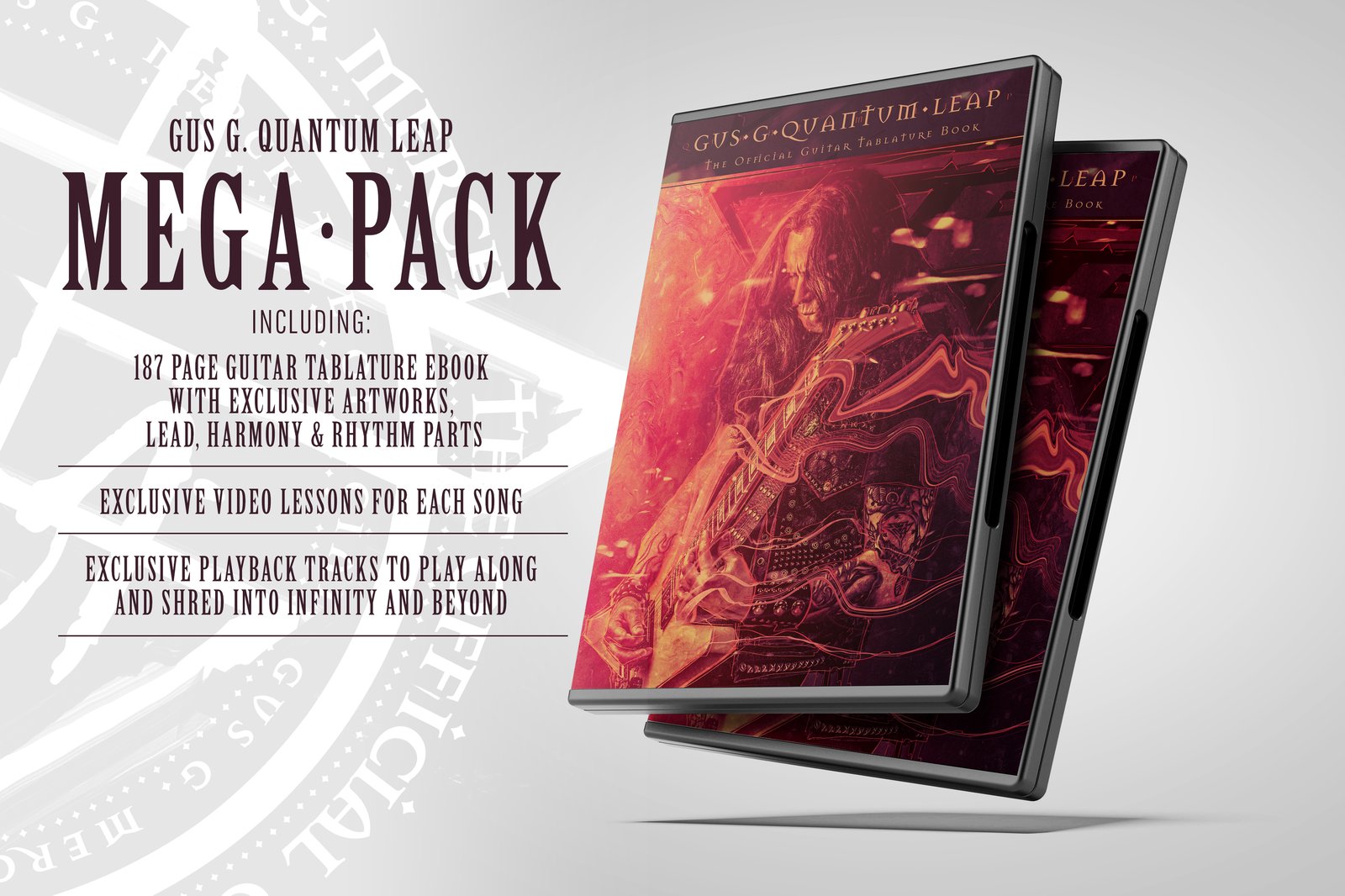 Gus G. - Quantum Leap / The Complete Tablature Book (Mega Pack!) | Gus G