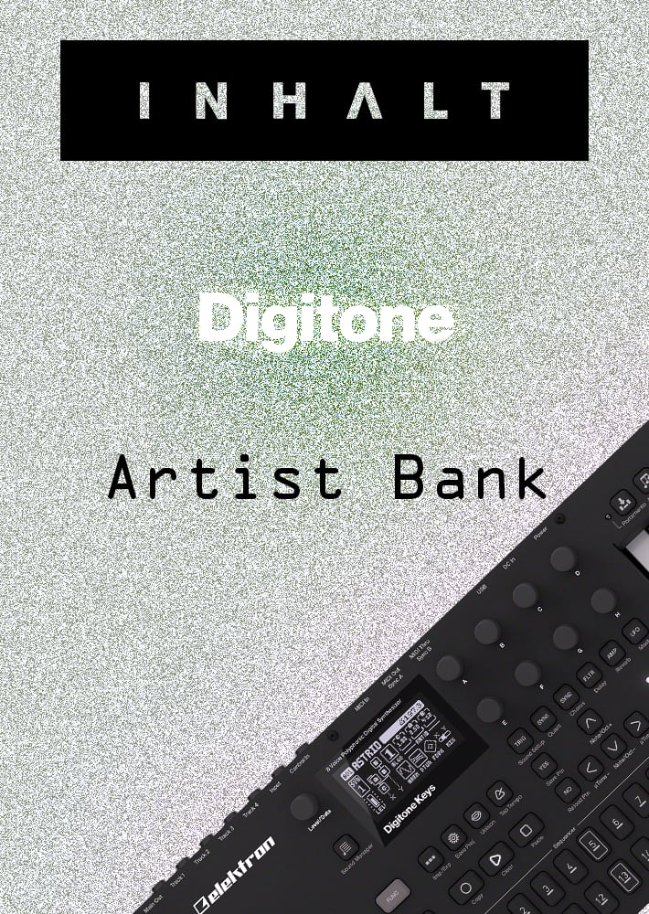 INHALT Elektron Digitone Artist Bank | INHALT