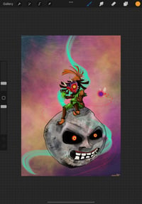 Majoras mask prints 