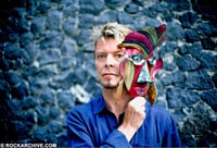 David Bowie- Holding A Mask 'Signed + Limited Edition Print'