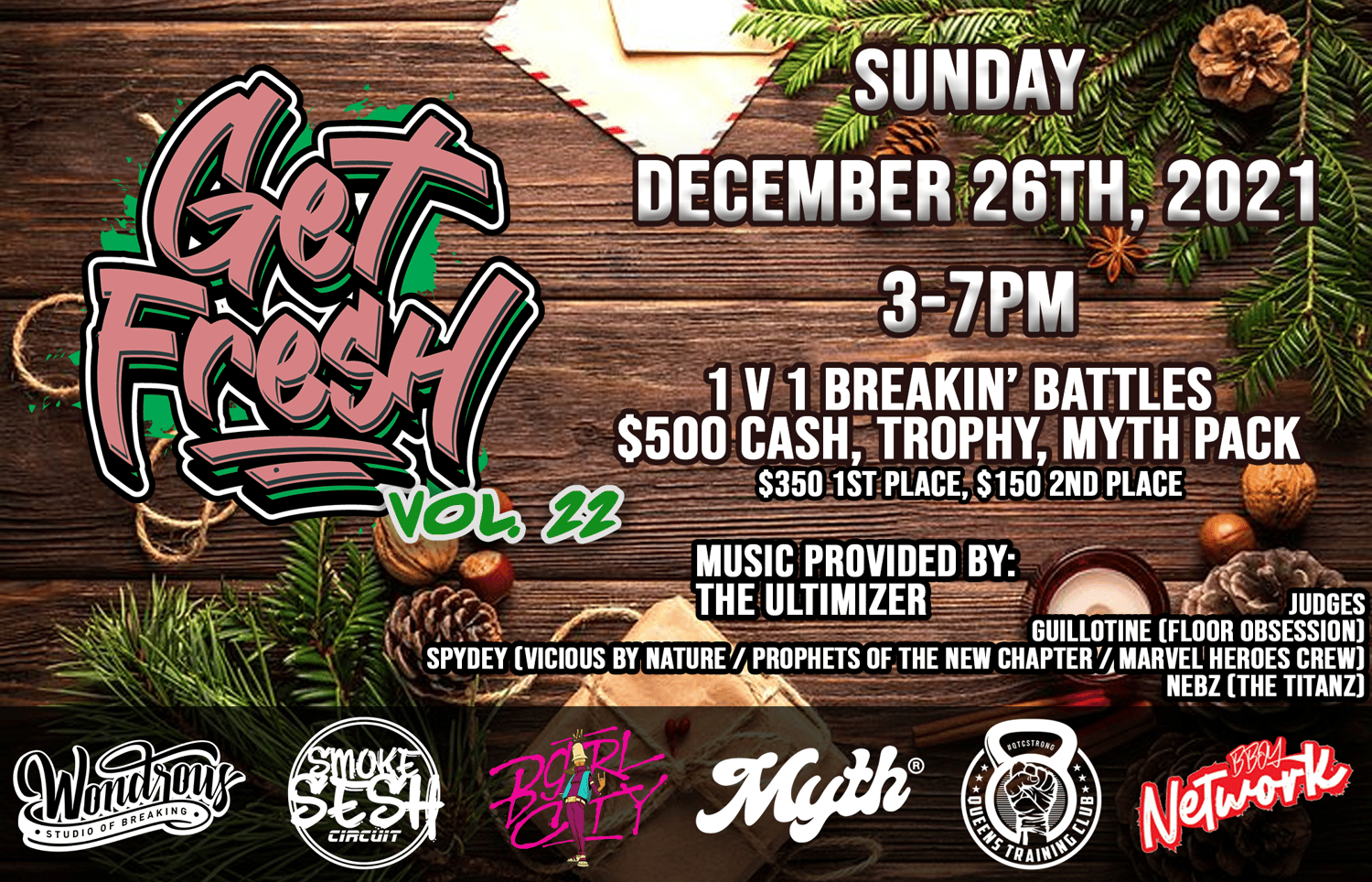 Image of Get Fresh Vol.22 Presale Admission Ticket
