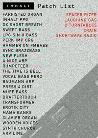 Image 4 of INHALT Elektron Digitone Artist Bank