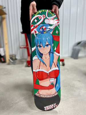 Image of "SANTA'S LITTLE" AQUA XMAS SEASONAL DECK