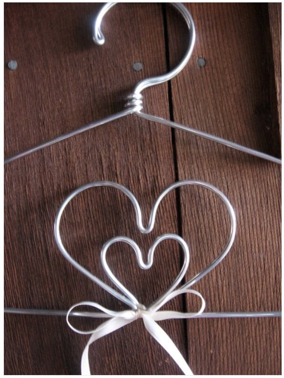 Image of The Original Double Heart Lingerie Hanger