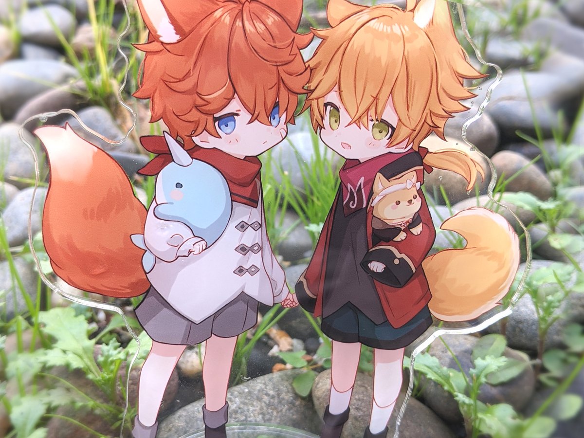 Genshin Impact Childe & Thoma Acrylic Stand | shouukun