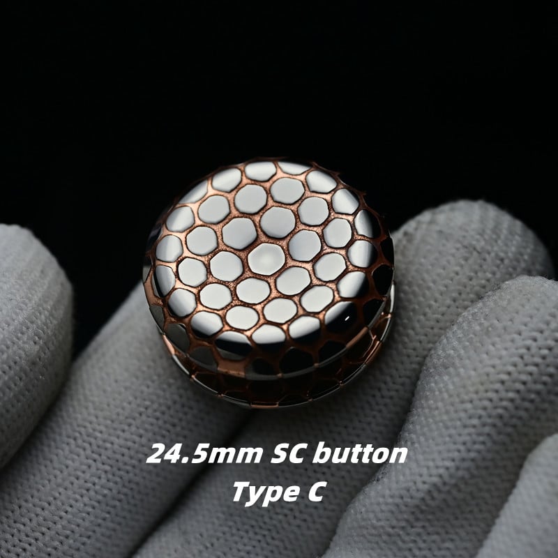 combo button 24mm Ruby3個 Sapphire3個 combo button 24mm Ruby3個 Sapphire3個 combo button 24mm