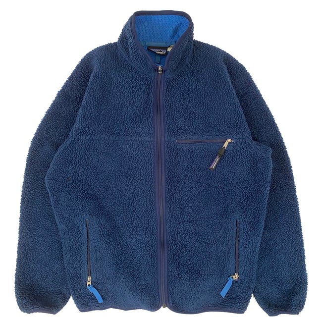 Vintage Patagonia Retro Pile Cardigan - Navy | WAY OUT CACHE