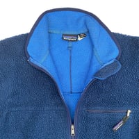 Image 2 of Vintage Patagonia Retro Pile Cardigan - Navy