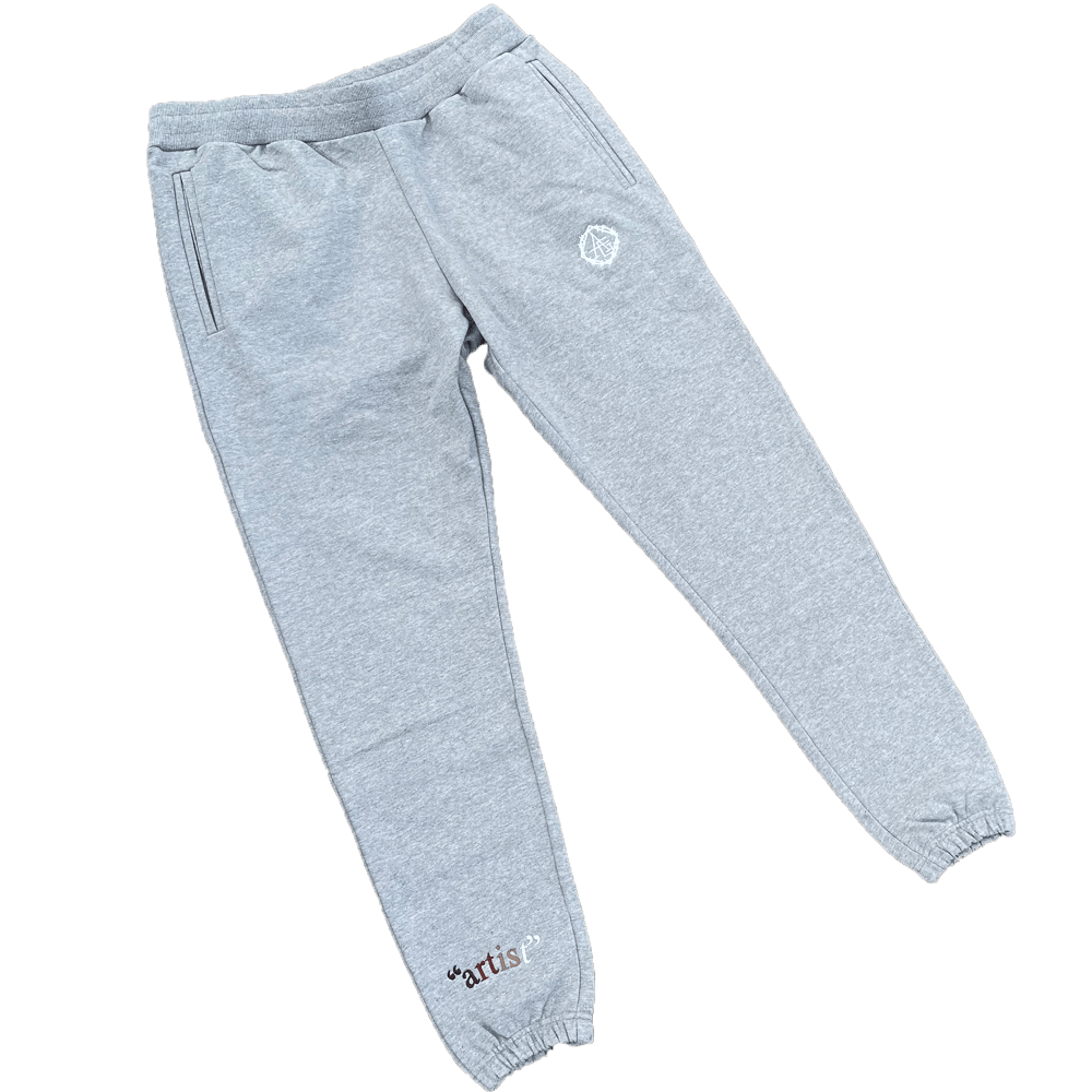 Image of “artist” Perfect Grey Joggers (glow in the dark)