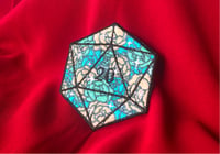 Image 1 of D20 Patches / 3 inches / Iron On