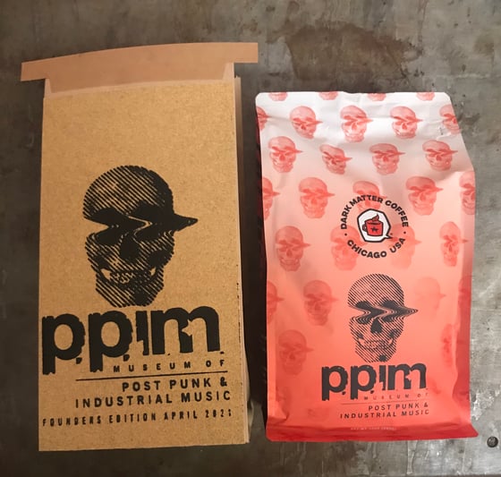 Image of Dark Matter Museum Sandpaper bag coffee