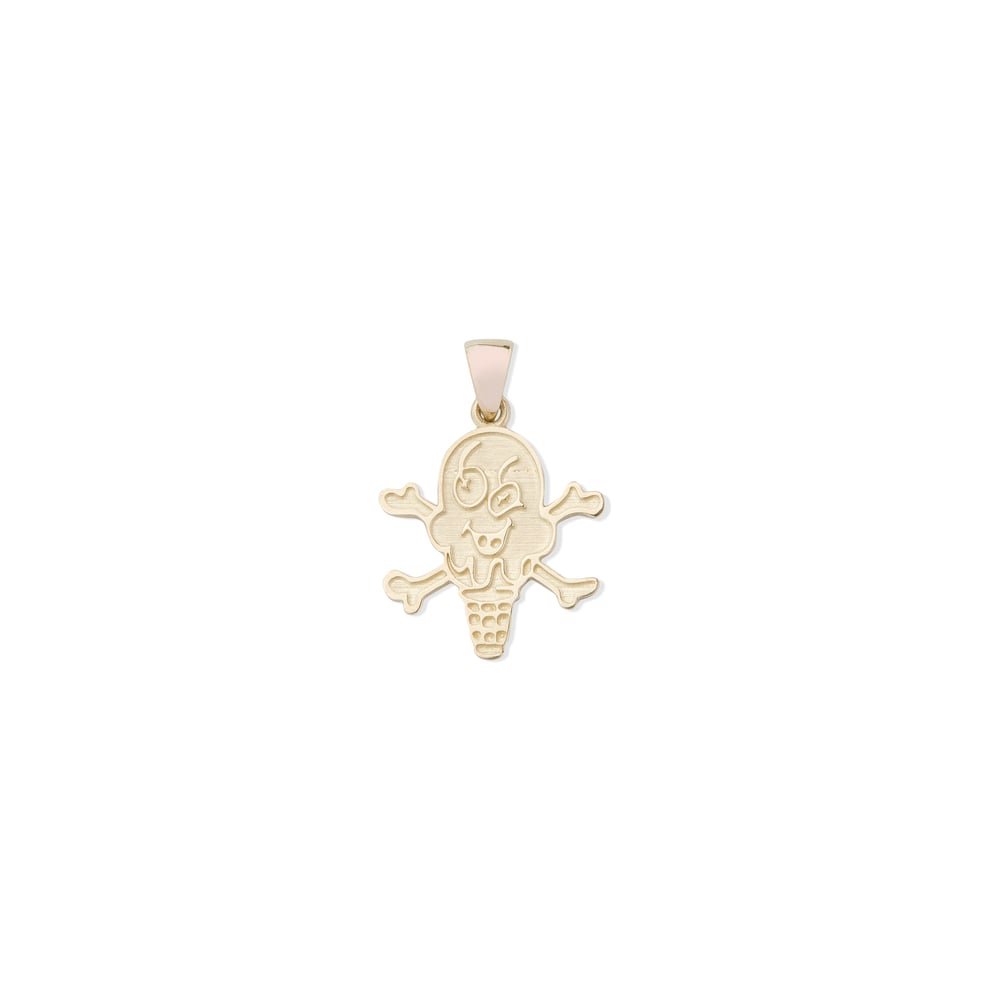 Image of 14K Cone&Bones Pendant