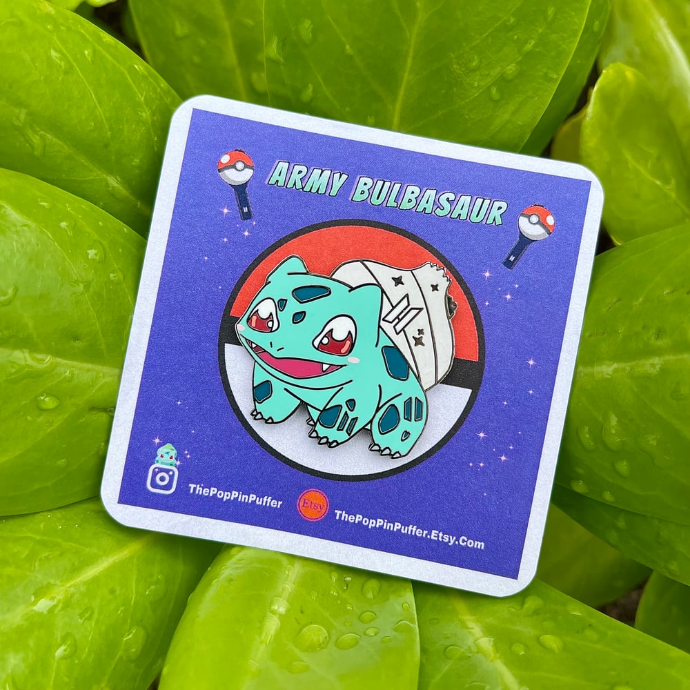 Image of ARMY Bulbasaur (was $13)