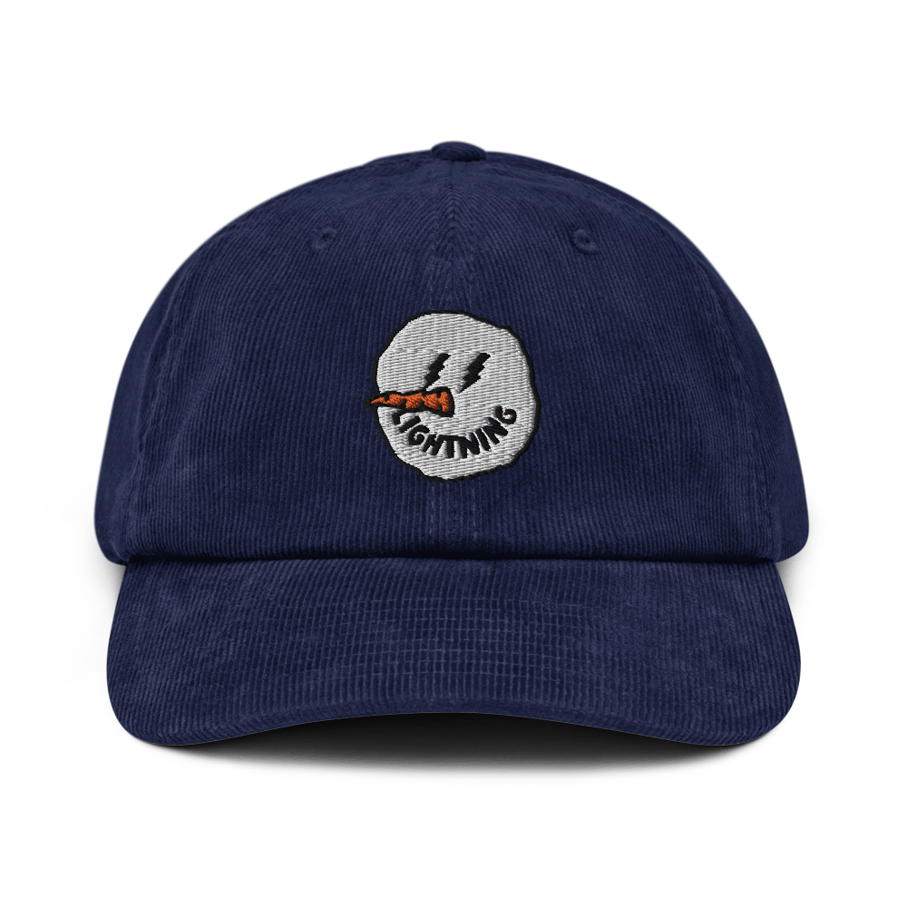 Snowman Corduroy Hat