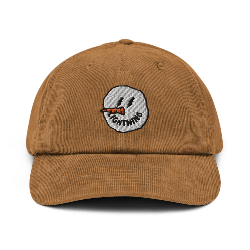Snowman Corduroy Hat