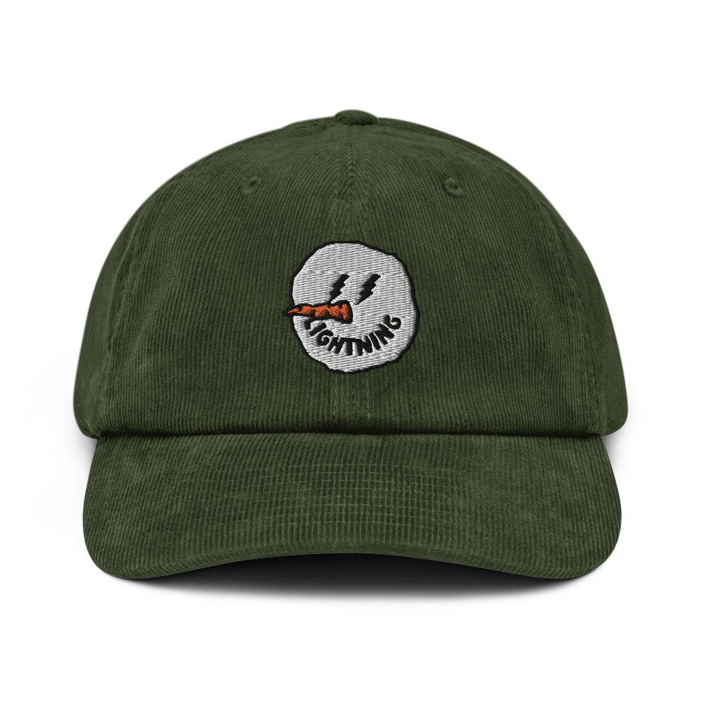 Snowman Corduroy Hat