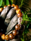TIGER'S EYE BRACELET WITH BUDDHA