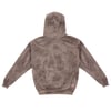 Small Face Globe Hoodie- Brown