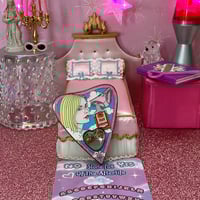 Image 2 of Stone Fox Of The Afterlife Planchette Pin / Strange Magic Talking Board Button Set