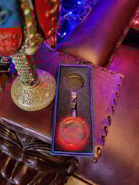 👑The Armored Kingdom KING Multi Color LED Keychain 