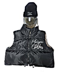 Image 3 of Cropped Puffer Vest