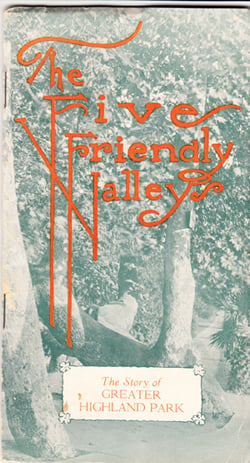 Image of The Five Friendly Valleys: The Story of Greater Highland Park