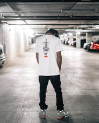 Image 3 of TRUST NONE WHITE 2 LOGO TEE