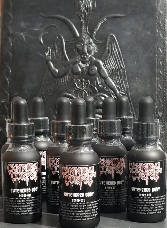 Cannibal Corpse Butchered Body Beard Oil