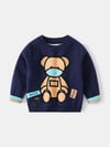 Teddy Vibes Mask Sweater