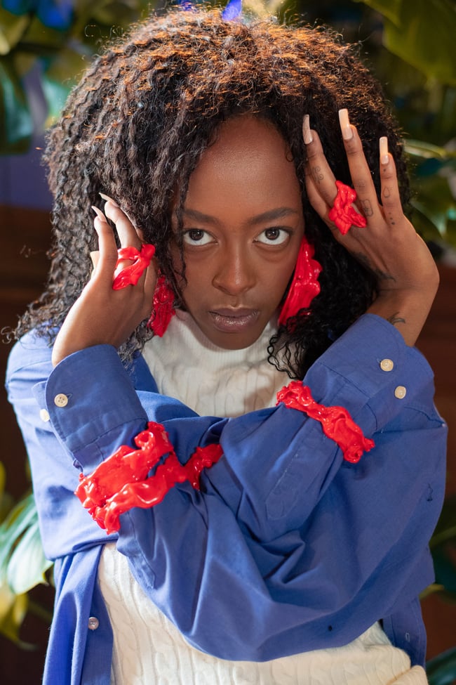 Bracelet PRIMARI • red