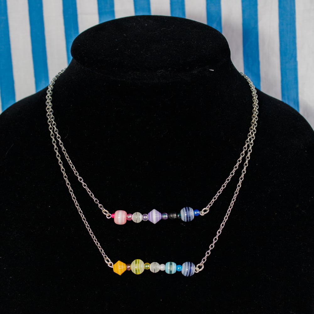 Image of Funky Lil Pride Necklaces
