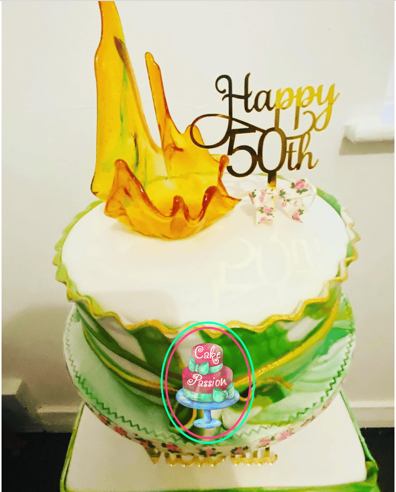 Happy 50th Birthday Cake Topper,50th Anniversary Cake Topper,Custom Name Cake  Topper,50th 1 10 18 20 30 40 80 Unique Cake Topper - AliExpress