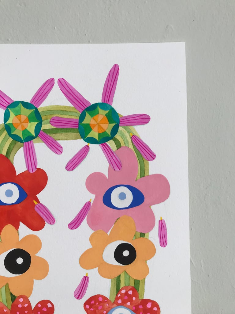 Flower chain, December 2021 Image 2