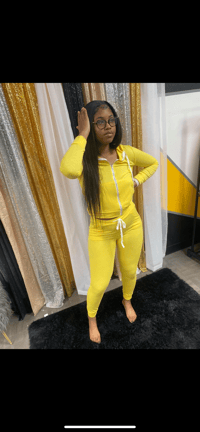Image 3 of 2 piece sweat suit 