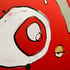 holes: crimson iteration2   (original painting)   FRAMED Image 3