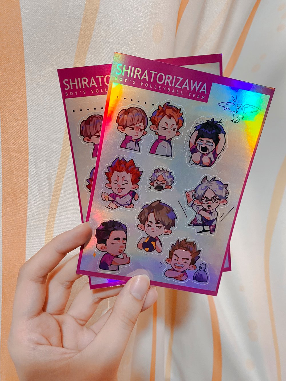 Image of Haikyu!! Shiratorizawa Stickers