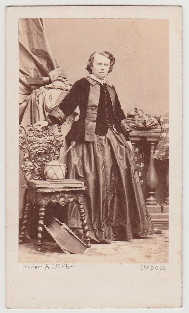 Image of Disdéri: Rosa Bonheur, painter ca. 1865