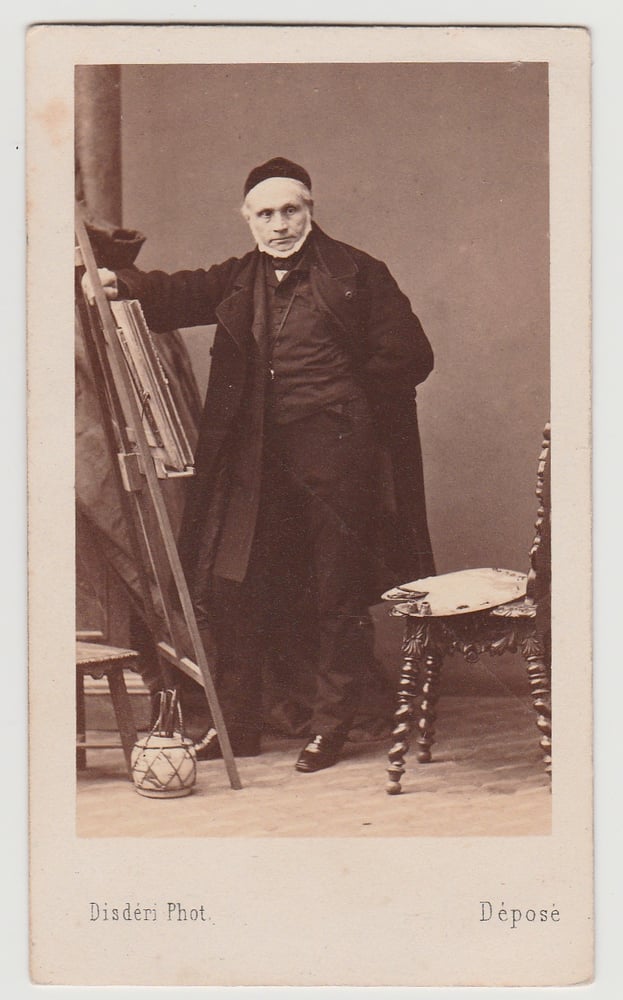 Image of Eugène Disdéri: painter Robert Fleury, ca. 1865