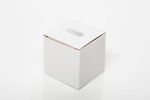 Image of "All the best in New Year!" 10 cm Christmas tree ball with gold inscription in Latin