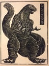 Shin Godzilla Block Print