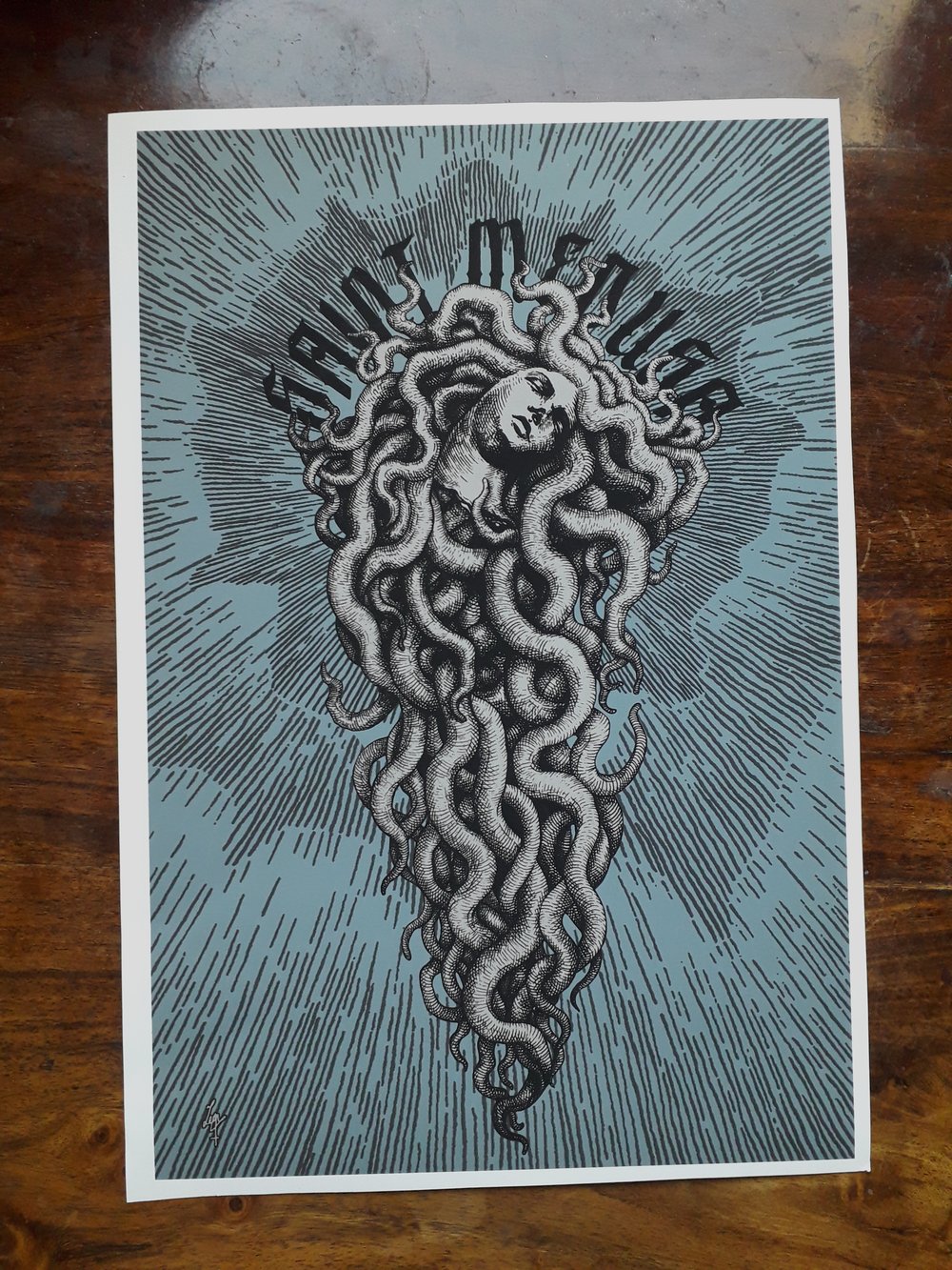 Saint Medusa, Dust 12x18''
